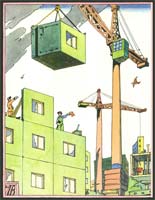 Ил. И.Кабакова к книге Ф.Кривина «Откуда пришла улица?»