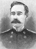 Лейтенант военно-морского флота США Роберт Пири. Фотография 1898 года