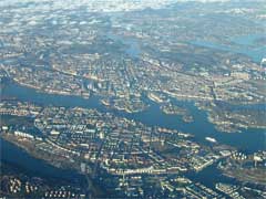 Стокгольм — город на четырнадцати островах. Фотография