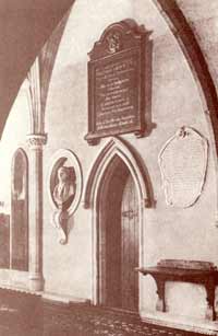  Мемориал Свифта в дублинском соборе Св. Патрика