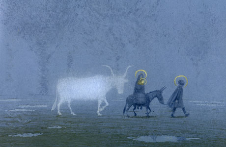 Жюль Сюпервьель. Вол и осёл при яслях