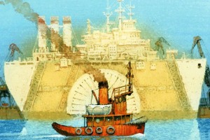 Бродский И. Баллада о маленьком буксире