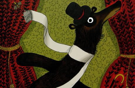 Папа и его медвежонок