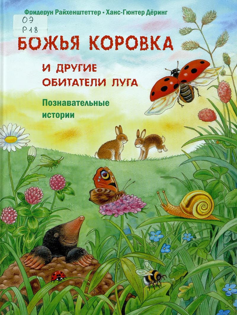 Фридерун Райхенштеттер «Божья коровка и другие обитатели луга : познавательные истории» Фридерун Райхенштеттер «Божья коровка и другие обитатели луга : познавательные истории»