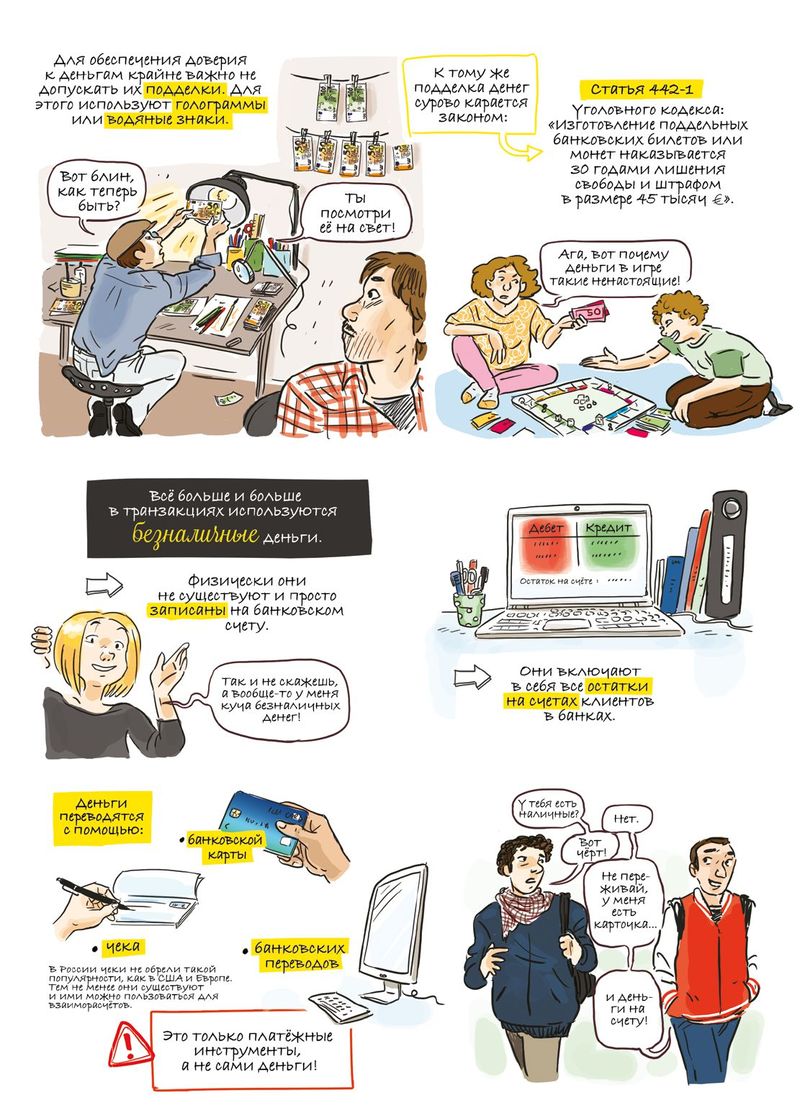 Клэр Фюма / Мод Опси «Экономика в комиксах» Клэр Фюма / Мод Опси «Экономика в комиксах»