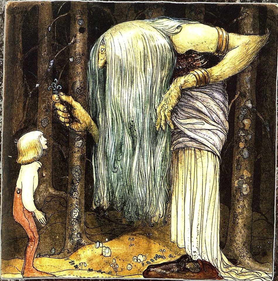 Волшебные существа северной зимы