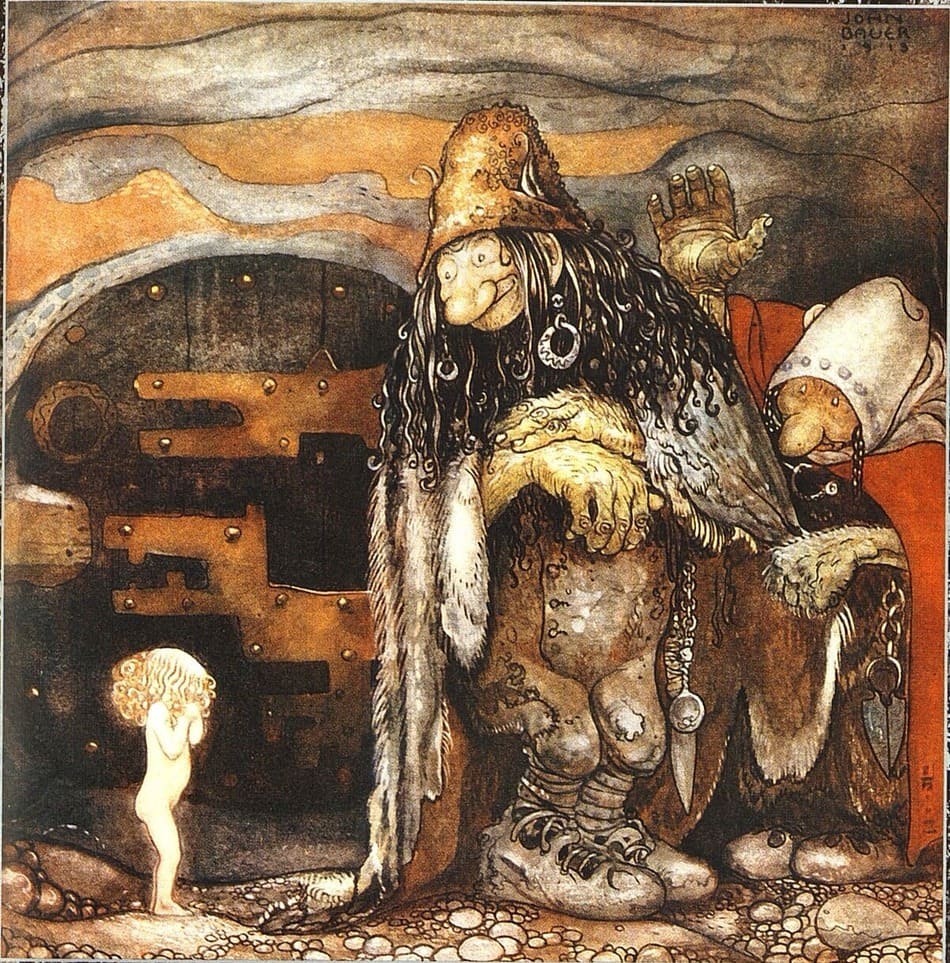 Волшебные существа северной зимы