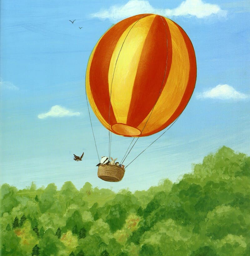 С. Чью «Барсучок и большой шар»