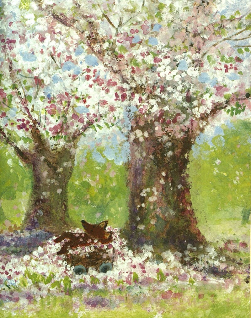 Джулия Роулинсон «Лисёнок Лютер и весенний сад»