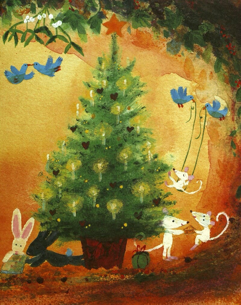 Джулия Роулинсон «Лисёнок Лютер и снежное Рождество»