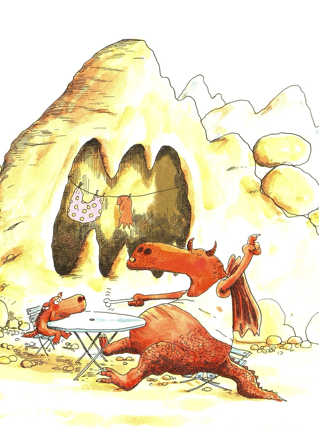 Александр Лакруа. Драконы — папа и сын Александр Лакруа. Драконы — папа и сын