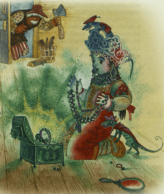 Бажов, П. Малахитовая шкатулка : сказы / иллюстрации М. Митрофанова Бажов, П. Малахитовая шкатулка : сказы / иллюстрации М. Митрофанова