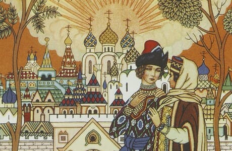 Сказочное богатство иллюстраций Бориса Зворыкина