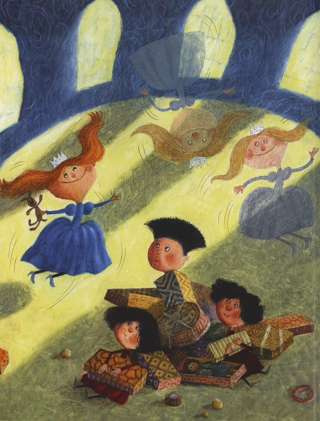 Эльза Бесков. Сёстры Трипп, Трапп, Трулл и великан Дум-Дум Эльза Бесков. Сёстры Трипп, Трапп, Трулл и великан Дум-Дум