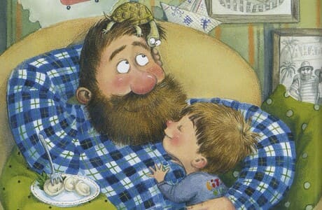 «Как хорошо, когда папа с тобой!»