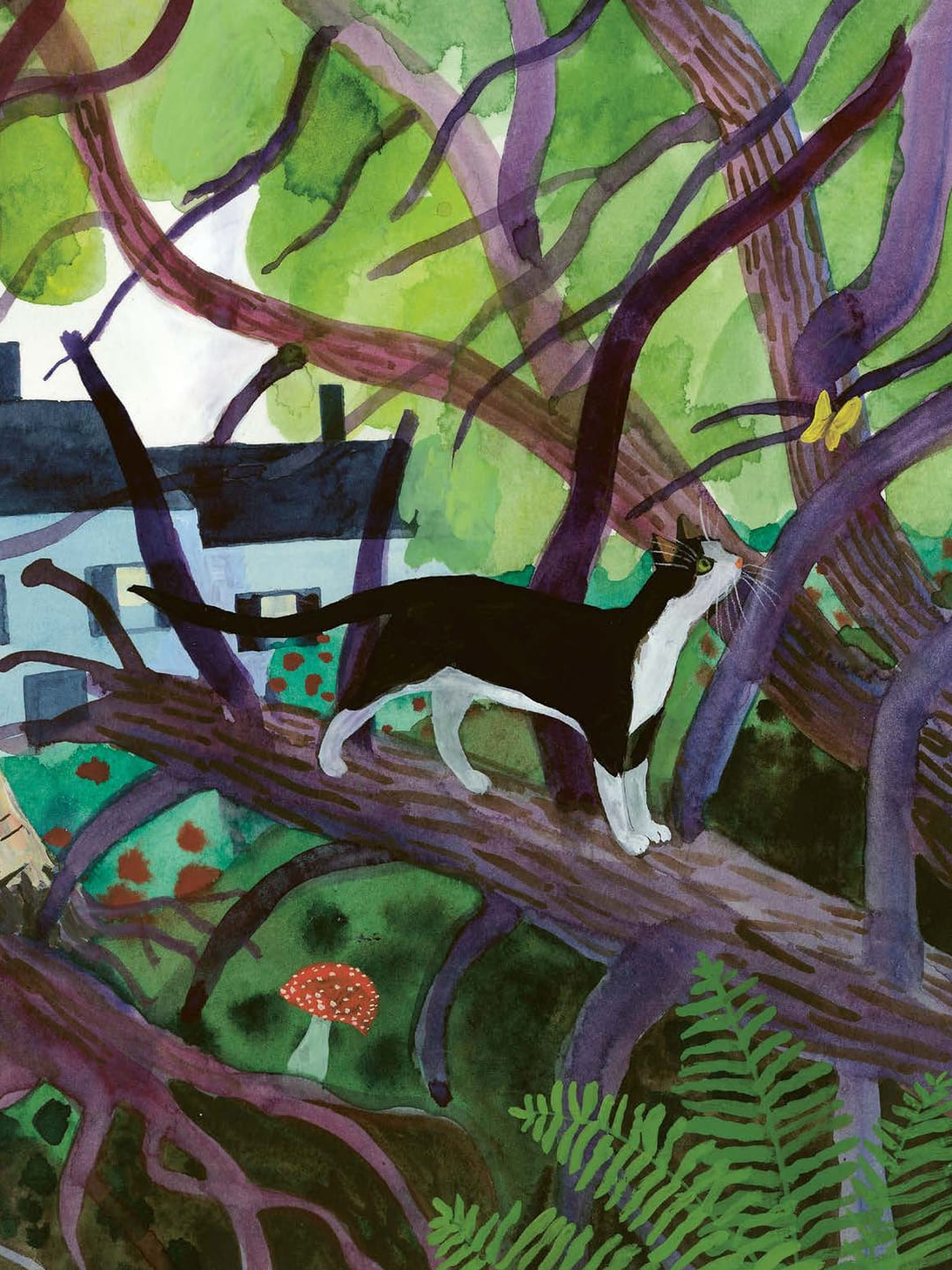 Сара Лундберг. Прогулка с кошкой Сара Лундберг. Прогулка с кошкой