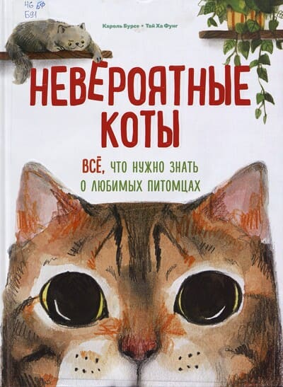 Кароль Бурсе. Невероятные коты : всё, что нужно знать о любимых питомцах