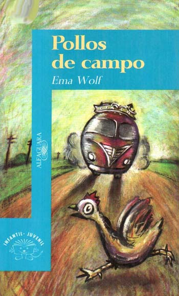 Обложка книги Э.Вольф «Дикие куры»