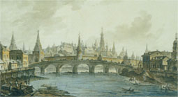 Ф.Я.Алексеев. Вид Кремля из-за Каменного моста. 1800-е гг.
