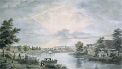 О.Ф.Леметр с оригинала О.Кадоля. Пресненские пруды. 1825 г.