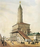 Ф.Бенуа. Сухарева башня. 1846 г.