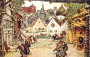 Дом боярина. Россия, середина XVI века