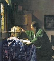 «Астроном в своём кабинете». С картины Я.Вермеера Делфтского, 1668 г